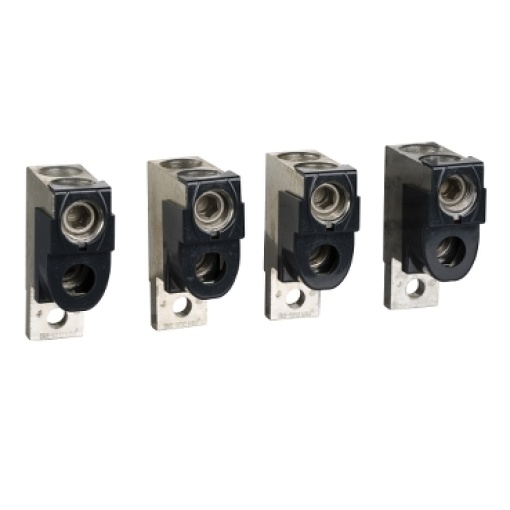 4 bornes em alu. p 2 cabos 50-120mm2  separador de fases NSX100250 INVINS