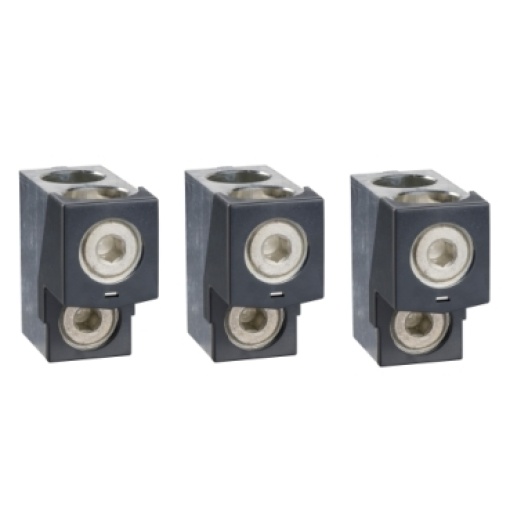 3 bornes para 2 cabos 35-240mm2  separador de fases NSX400630 INVINS