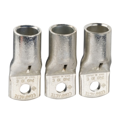 3 terminais para cabos de cobre 120mm2  separador de fases NSX100250 INVINS