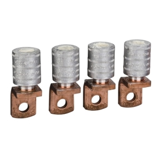 4 terminais AL 185mm2  separador de fases NSX100250 INVINS