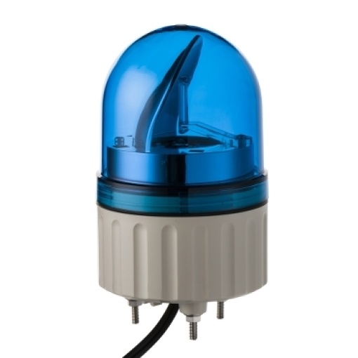 84mm baliza giratoria  blue 24vac-dc