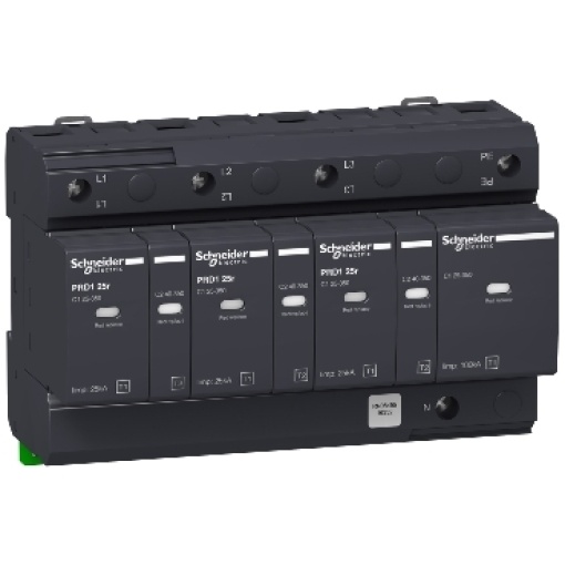 Descarregador de sobretensões PRD1 25r 3PN  Tipo 12