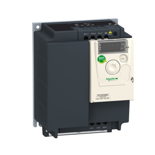 Variador de velocidade ATV12 - 3kW - 3 hp - 3PH - 200..240V - na placa de base