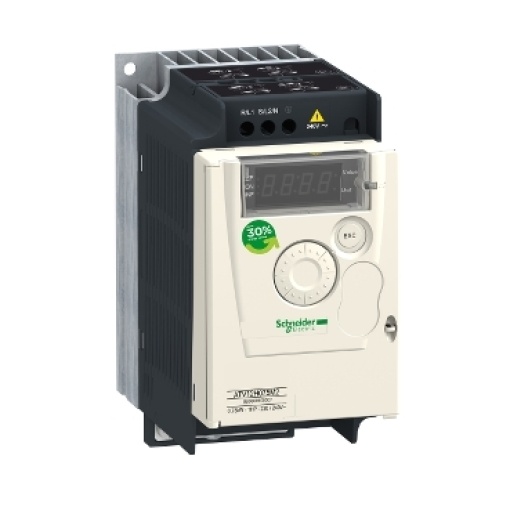 Variador de velocidade ATV12 - 0.75kW -1hp -200..240V -1ph -W-Com dissipador - lote de 14