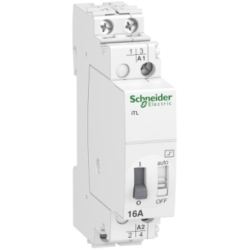 telerruptor TL - 2 pólos - 2 NA - 16 A - bobina 230240 V 5060 Hz
