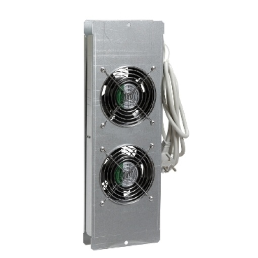 Actassi - ventilation plate with 2 cut-outs with fan