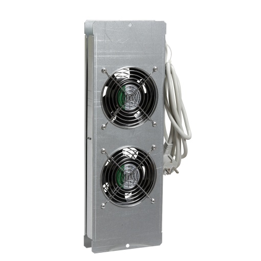 Actassi - ventilation plate with 2 cut-outs with fan