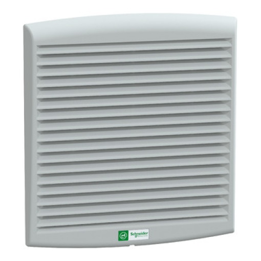 ClimaSys forced vent. IP54, 300m3h, 24V DC, with outlet grille and filter G2