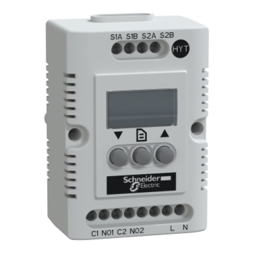 Climasys CC - electronic hygrotherm - 95 ...135V - temp -4080C - Hr 2080%