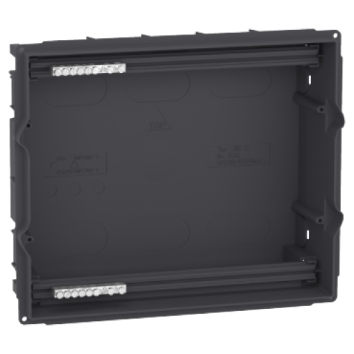 Base de quadro, Resi9 MP, encastrar, 1x12 módulos