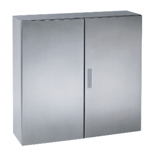 SPACIAL S3X stainless 304L, Scotch Brite finish, H1000xW1000xD300 mm.