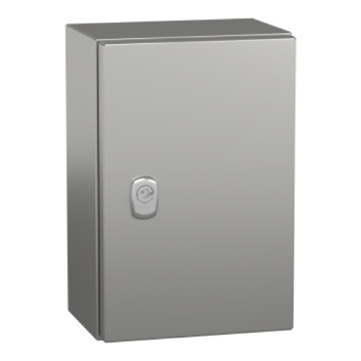SPACIAL S3X stainless 316L, Scotch Brite finish, H300xW200xD150 mm.