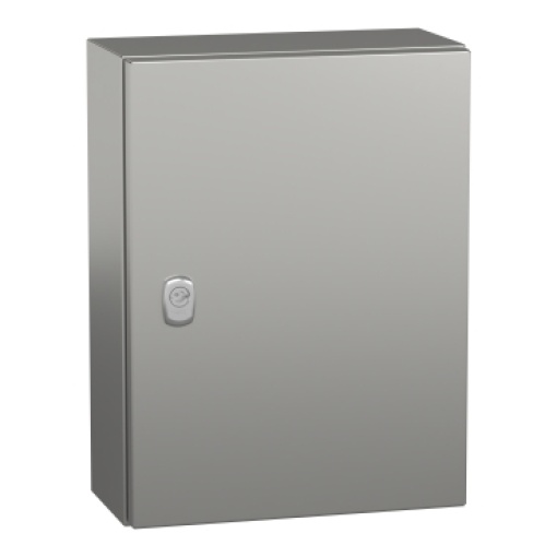 SPACIAL S3X stainless 316L, Scotch Brite finish, H400xW300xD150 mm.
