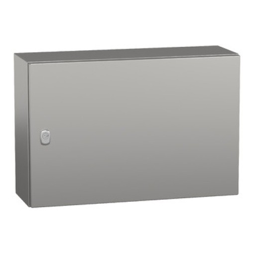 SPACIAL S3X stainless 316L, Scotch Brite finish, H400xW600xD200 mm.