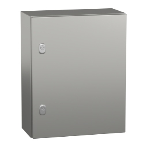 SPACIAL S3X stainless 316L, Scotch Brite finish, H500xW400xD200 mm.