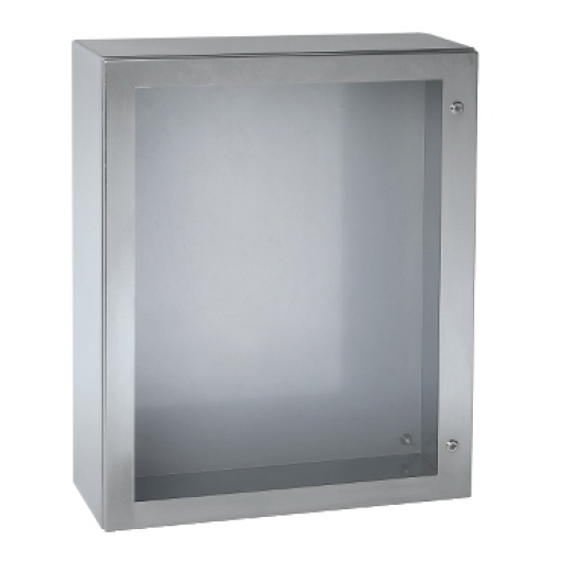 SPACIAL S3X stainless 304L, Scotch Brite finish, H500xW400xD200 mm.