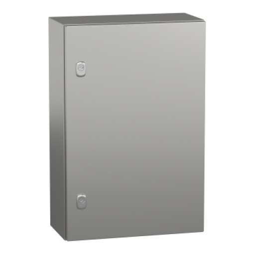 SPACIAL S3X stainless 316L, Scotch Brite finish, H600xW400xD200 mm.
