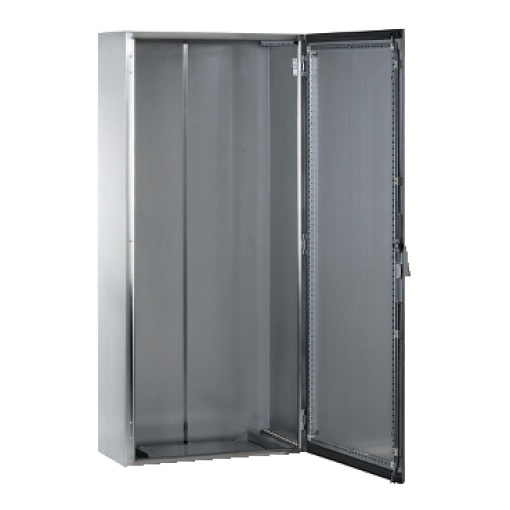 SMX 304L stainless monobloc enclosure, H1400xW1000xD300mm, Scotch Brite finish.