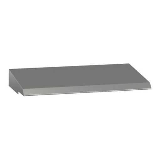 Stainless canopy 304L, Scotch Brite finish. for WM enclosure W400xD200mm