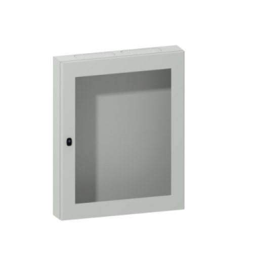 Spacial S3DM H1000xW800xD150.IP66 IK10 RAL7035. top and bottom