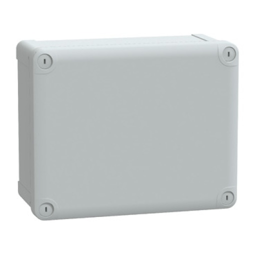 Caixa ABS IP66 IK07 RAL7035 Int.H225W175D100 Ext.H241W191D128 Cobertura opaca H20