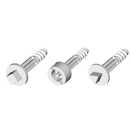 Plastic screws for THALASSA boxes with 40 mm cover hight.