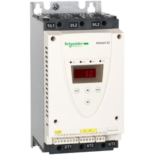Arrancador suave -ATS22-controlo 220V-potência 230V11kW400...440V22kW