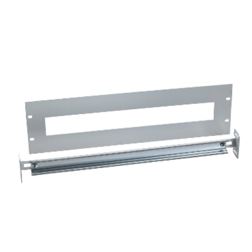 Actassi - 19" front panel - 3U - aluminium - 3 mm