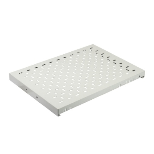Actassi - 19" Fixed perforated tray - 1U - depth 1000 mm