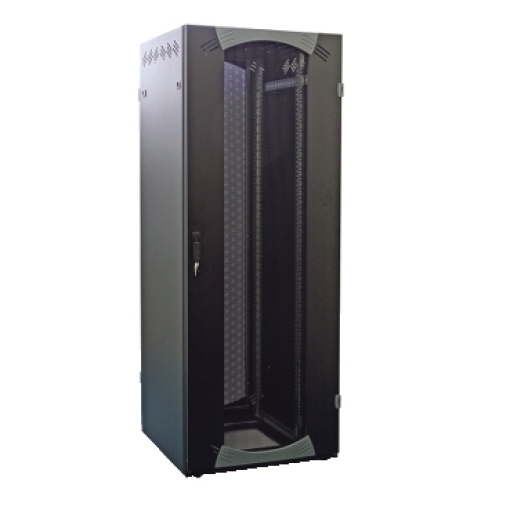 Floor-Standing Server Rack 42U W800D1000 Fixed 19" Perf. Door R9011