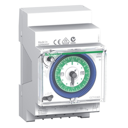 Acti 9 - IH - mechanical time switch - 24 h - 200 h memory