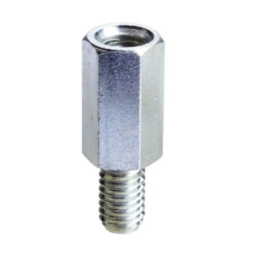 Hexagonal spacers M8 height 30 for raising mounting plates, etc. Supply 100