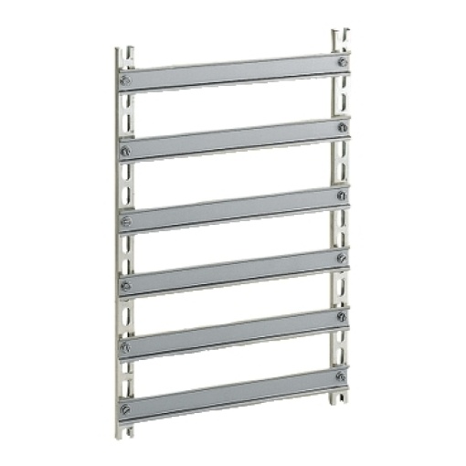 Symmetrical mounting chassis 6 railsfor enclosure dimensions H800xW600mm