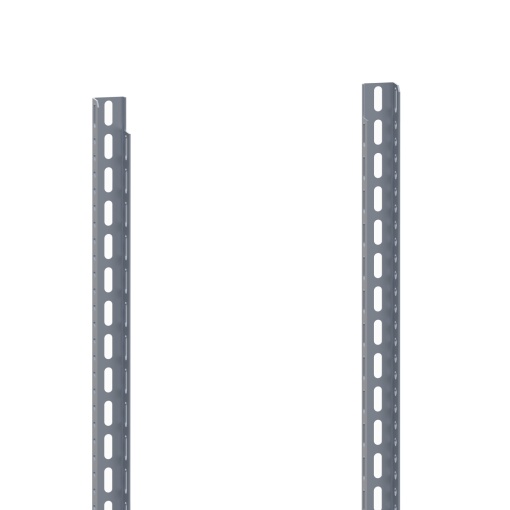 Vertical steel rail, height 1200mm. Packaging unit 2 pieces.