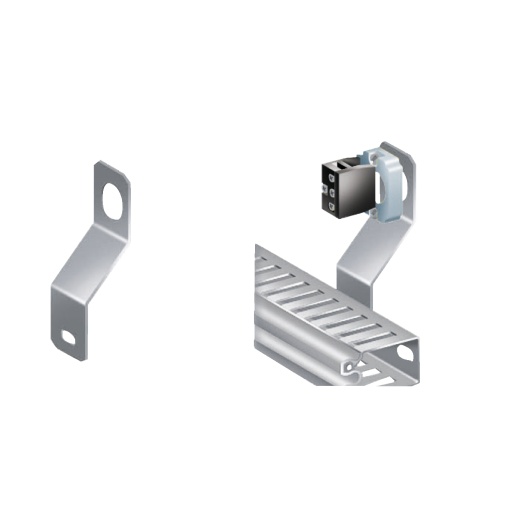 Cable ducting support to be used with 22mm-diameter products