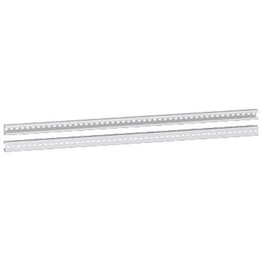 Vertical uprights height 1250mm. zinc-coated steel. Supply 2 standard uprights.