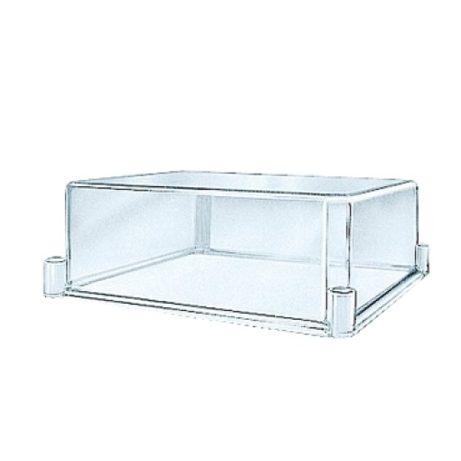 Transparent polycarbonate cover 27x36x9.5cm