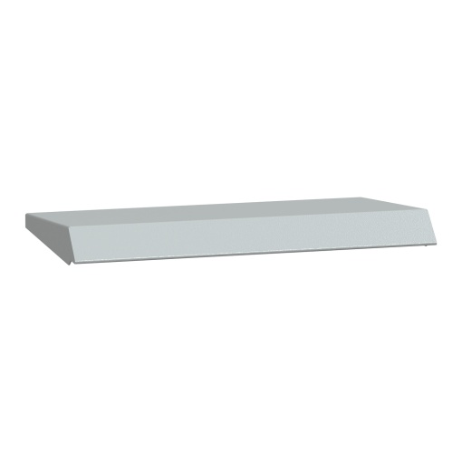 Spacial WM enclosure canopy W400xD250 Colour RAL7035.. Fixings supplied.