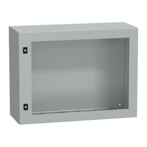 Spacial CRN tspt door wo mount.plate. H600xW800xD300 IP66 IK08 RAL7035..