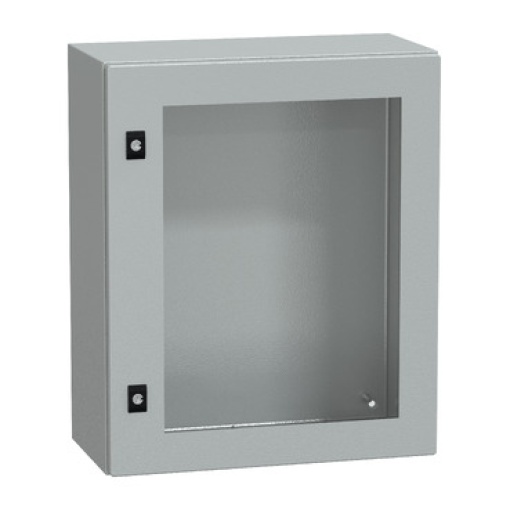 Spacial CRN tspt door wo mount.plate. H600xW500xD250 IP66 IK08 RAL7035..