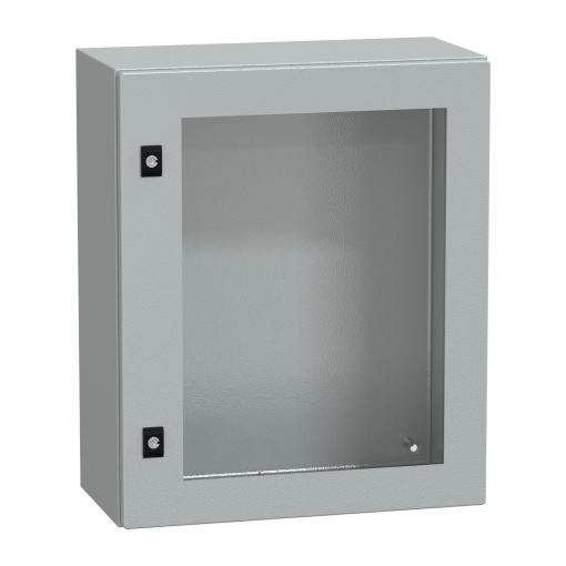 Spacial CRN tspt door wo mount.plate. H600xW500xD250 IP66 IK08 RAL7035..