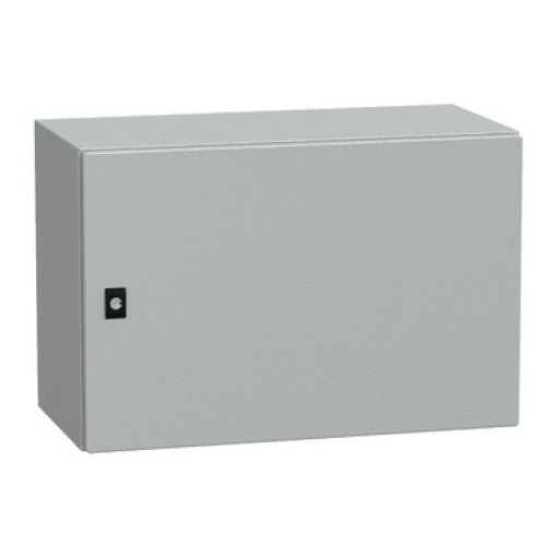 Spacial CRN plain door wo mount.plate. H400xW600xD300 IP66 IK10 RAL7035..