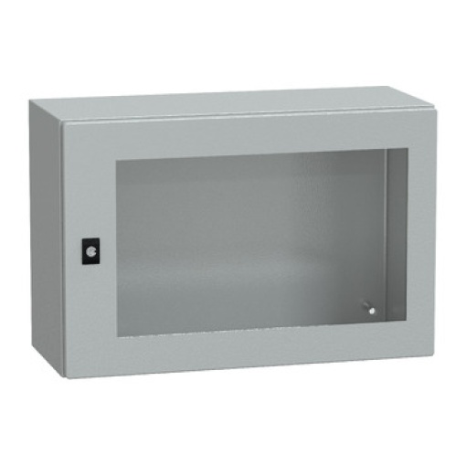 Spacial CRN tspt door wo mount.plate. H400xW600xD250 IP66 IK08 RAL7035..