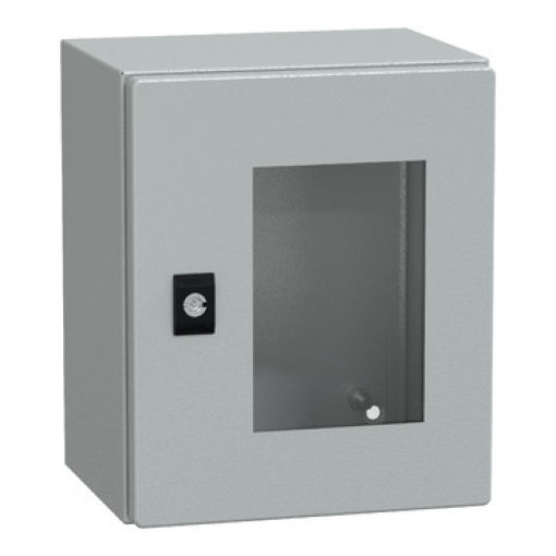 Spacial CRN tspt door wo mount.plate. H300xW250xD200 IP66 IK08 RAL7035..