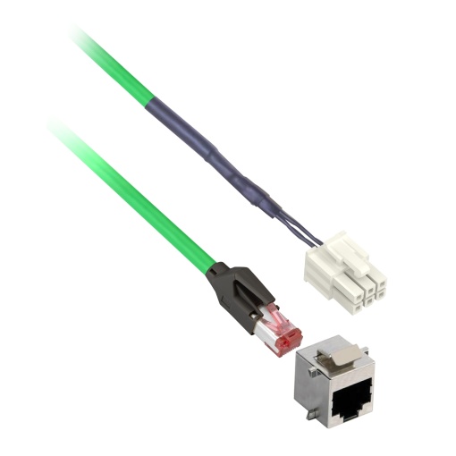 Cabo de programação para Lexium ILA,ILE,ILS para ligar a pc sem adaptador