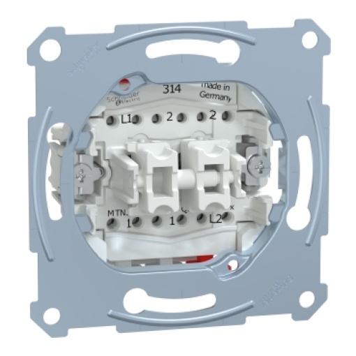 Comutador duplo - 10AX - 250V