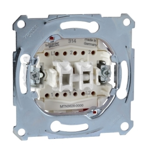 Comutador de escada duplo - 16AX - 250V