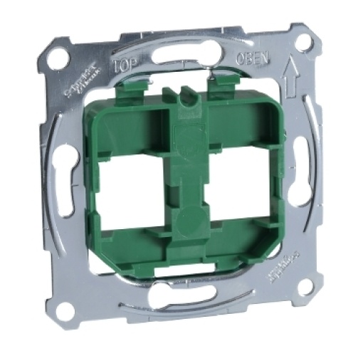 M-Elegance - Suporte para centros de tomada RJ45 para ligadores - Verde