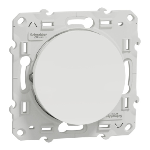 Odace - Comutador de escada - luminoso - 10A - Branco