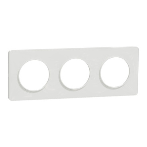 Odace Touch - Quadro vert.horiz. 3 elementos - BrancoBranco